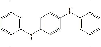 N,N'-Bis(2,5-dimethylphenyl)-p-phenylenediamine 结构式