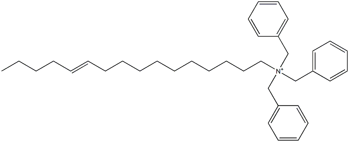 (11-Hexadecenyl)tribenzylaminium 结构式