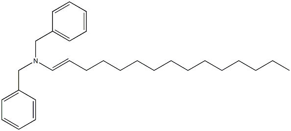 (1-Pentadecenyl)dibenzylamine 结构式