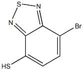 7-Bromo-2,1,3-benzothiadiazole 4-thiol 结构式