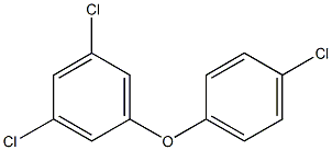 3,4',5-Trichlorodiphenyl ether 结构式
