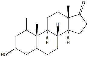 1-Methylandrosterone 结构式