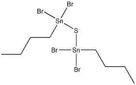Bis(butyldibromostannyl) sulfide 结构式