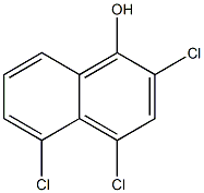 2,4,5-Trichloro-1-naphthol 结构式