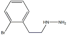 1-(2-Bromophenethyl)hydrazine 结构式