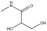 N-Methyl-2,3-dihydroxypropanamide 结构式