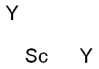 Scandium diyttrium 结构式