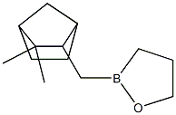 2-(3,3-Dimethylnorbornan-2-ylmethyl)-1,2-oxaborolane 结构式