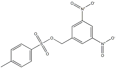 p-Toluenesulfonic acid 3,5-dinitrobenzyl ester 结构式