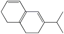 1,2,7,8-Tetrahydro-6-isopropylnaphthalene 结构式