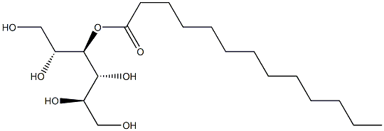 D-Mannitol 3-tridecanoate 结构式