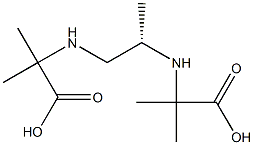 (+)-2,2'-Dimethyl[N,N'-[(S)-propylene]bisalanine] 结构式