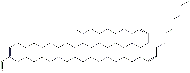 (2E,21Z)-2-[(17Z)-17-Hexacosen-1-yl]triaconta-2,21-dienal 结构式