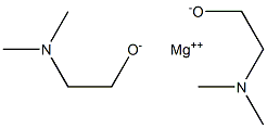 Magnesium bis(2-dimethylaminoethanolate) 结构式