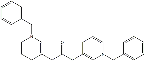 [(1-Benzyl-1,4-dihydropyridin)-3-yl]methyl ketone 结构式