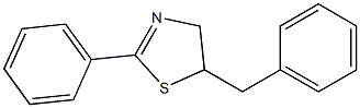2-Phenyl-5-benzyl-2-thiazoline 结构式