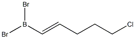 (E)-5-Chloro-1-pentenyldibromoborane 结构式