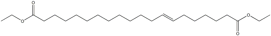 13-Icosenedioic acid diethyl ester 结构式