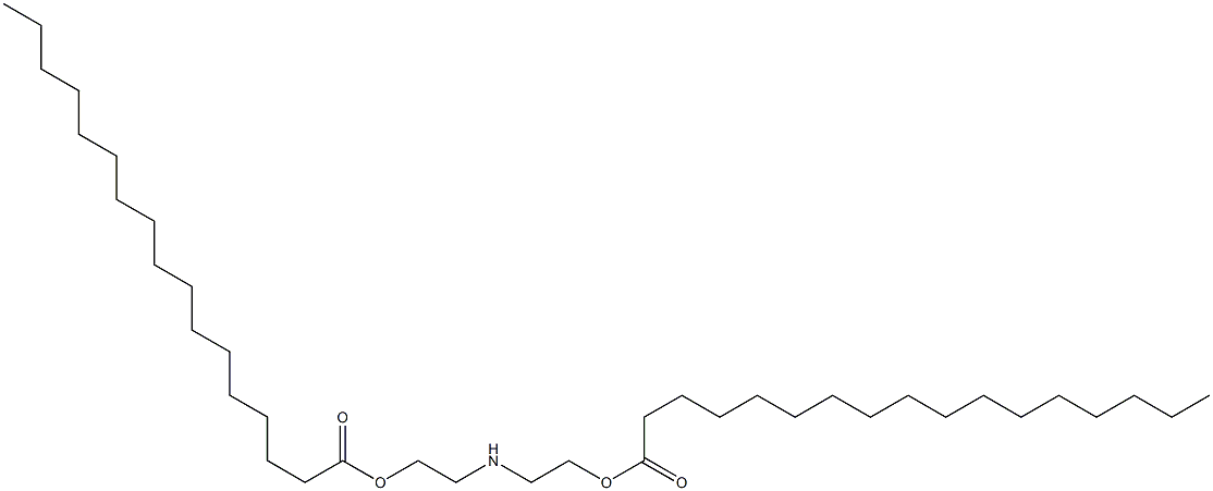 2,2'-Iminobis(ethanol heptadecanoate) 结构式