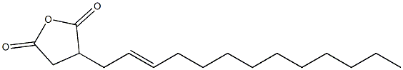 2-(2-Tridecenyl)succinic anhydride 结构式