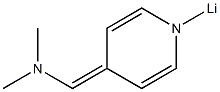 1-Lithio-4-(dimethylaminomethylene)-1,4-dihydropyridine 结构式