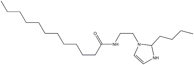 1-(2-Lauroylaminoethyl)-2-butyl-4-imidazoline 结构式