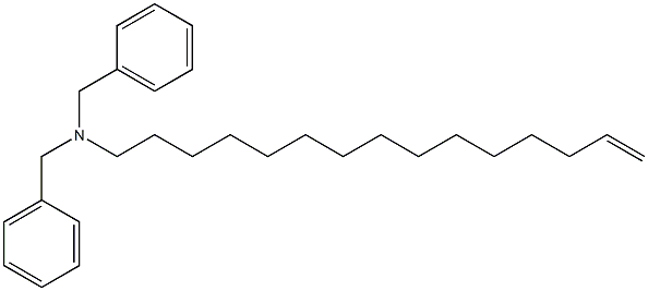 (14-Pentadecenyl)dibenzylamine 结构式