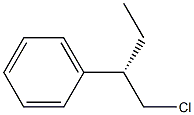 (+)-[(S)-1-(Chloromethyl)propyl]benzene 结构式