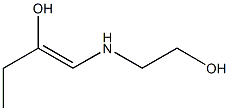1-[(2-Hydroxyethyl)amino]-1-buten-2-ol 结构式