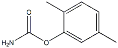 Carbamic acid 2,5-dimethylphenyl ester 结构式