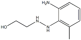2-[2-(2-Amino-6-methylphenyl)hydrazino]ethanol 结构式