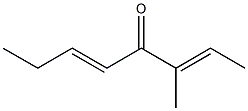 (2E,5E)-3-Methyl-2,5-octadien-4-one 结构式