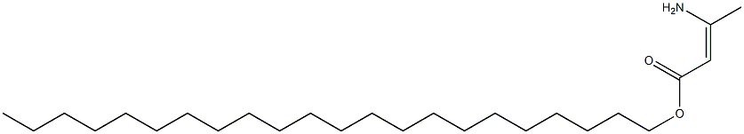 3-Aminocrotonic acid docosyl ester 结构式