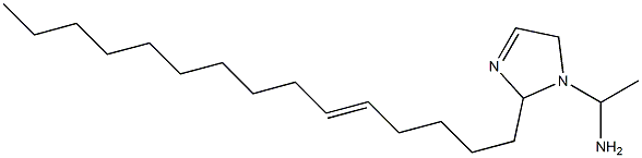 1-(1-Aminoethyl)-2-(5-pentadecenyl)-3-imidazoline 结构式