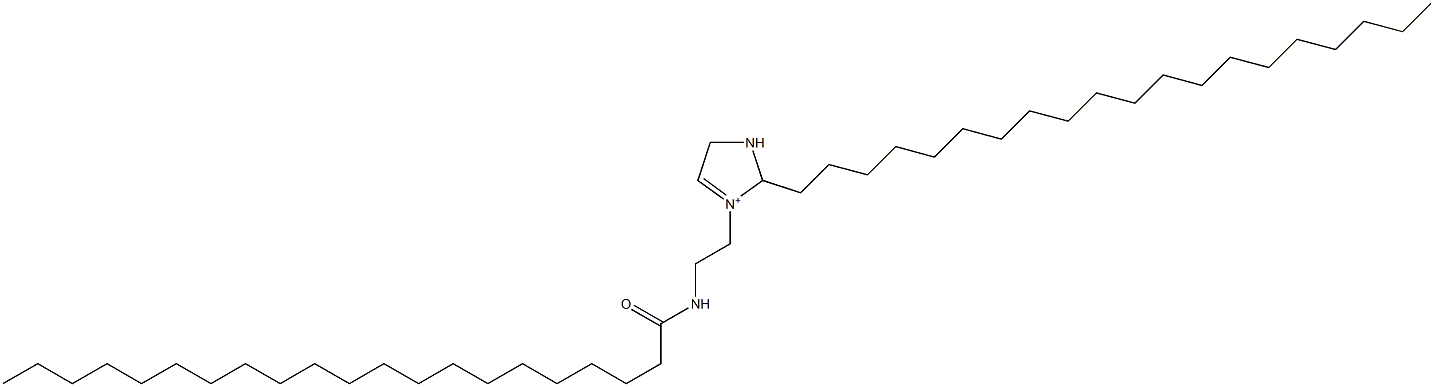 3-[2-(Henicosanoylamino)ethyl]-2-icosyl-3-imidazoline-3-ium 结构式