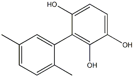 3-(2,5-Dimethylphenyl)-1,2,4-benzenetriol 结构式