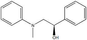 (1R)-1-Phenyl-2-[(methyl)phenylamino]ethan-1-ol 结构式