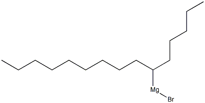 (1-Pentyldecyl)magnesium bromide 结构式