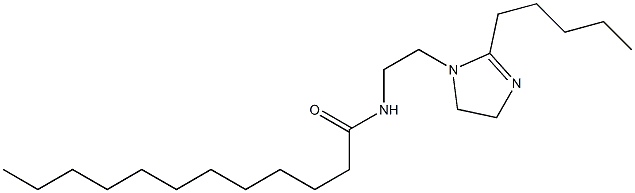 1-(2-Lauroylaminoethyl)-2-pentyl-2-imidazoline 结构式