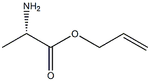 (2S)-2-Aminopropanoic acid 2-propenyl ester 结构式