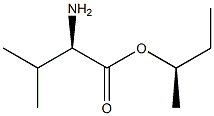 (R)-2-Amino-3-methylbutanoic acid (R)-1-methylpropyl ester 结构式