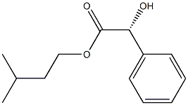 (R)-Phenylhydroxyacetic acid isopentyl ester 结构式