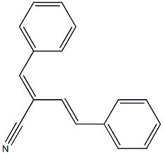 (3E)-2-Benzylidene-4-phenyl-3-butenenitrile 结构式