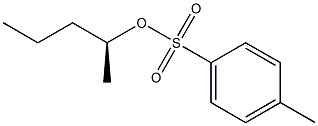[S,(+)]-2-Pentanol p-toluenesulfonate 结构式