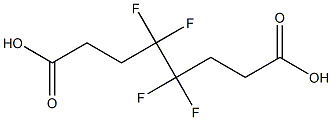 4,4,5,5-Tetrafluorooctanedioic acid 结构式