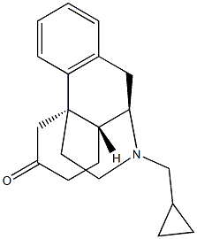 17-(Cyclopropylmethyl)morphinan-6-one 结构式