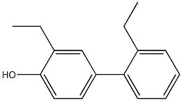 4-(2-Ethylphenyl)-2-ethylphenol 结构式