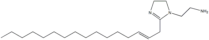 1-(2-Aminoethyl)-2-(2-hexadecenyl)-2-imidazoline 结构式