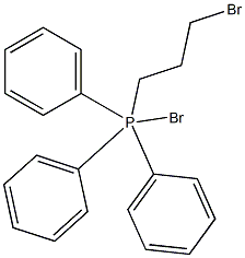 (3-Bromopropyl)triphenylphosphoranyl bromide 结构式