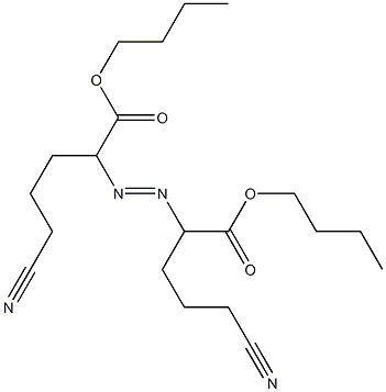 2,2'-Azobis(5-cyanovaleric acid)dibutyl ester 结构式